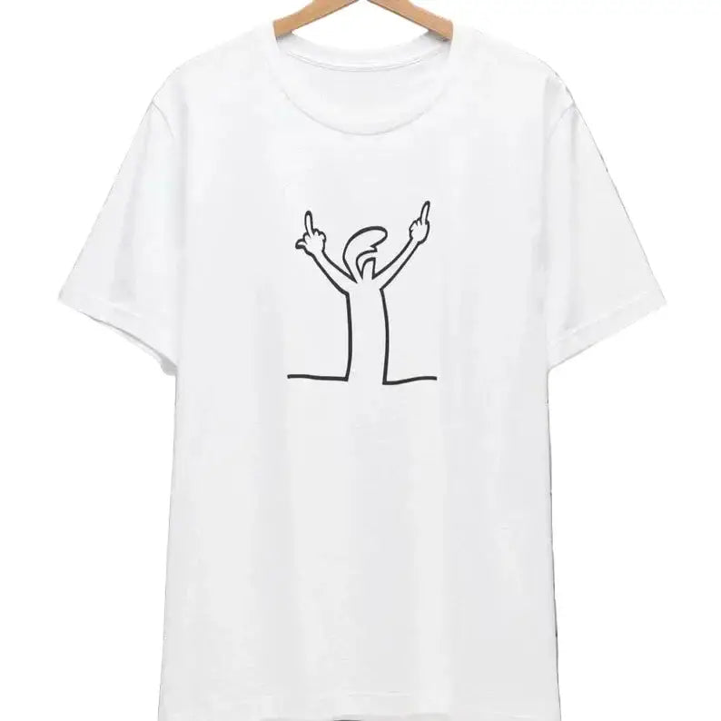 T-shirt La Linea cartoon vintage unisexe