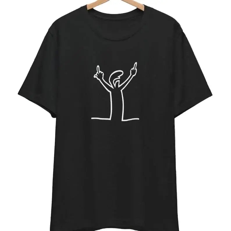 T-shirt La Linea cartoon vintage unisexe