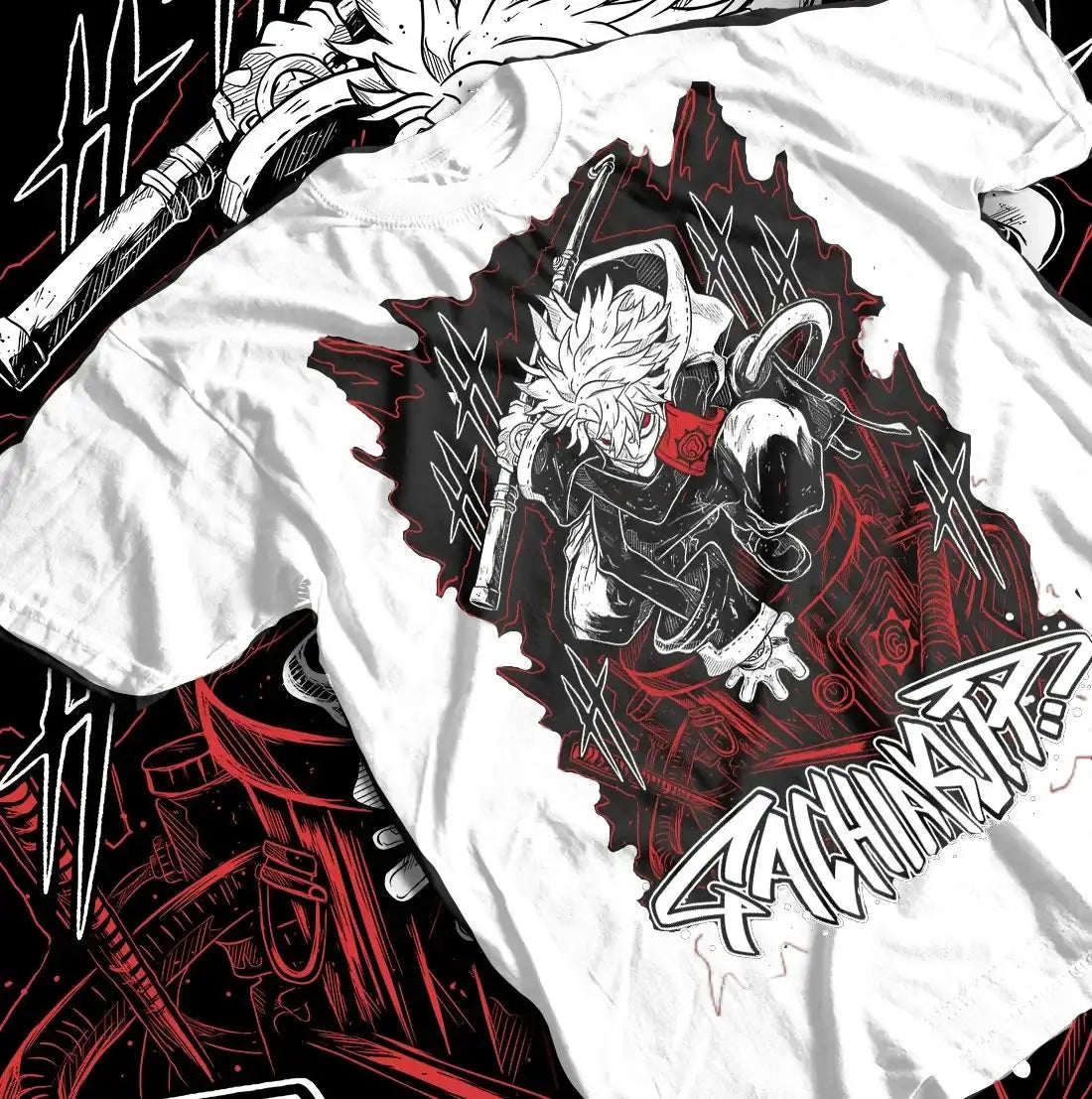 T-shirt Manga Anime Gachiakuta Coton