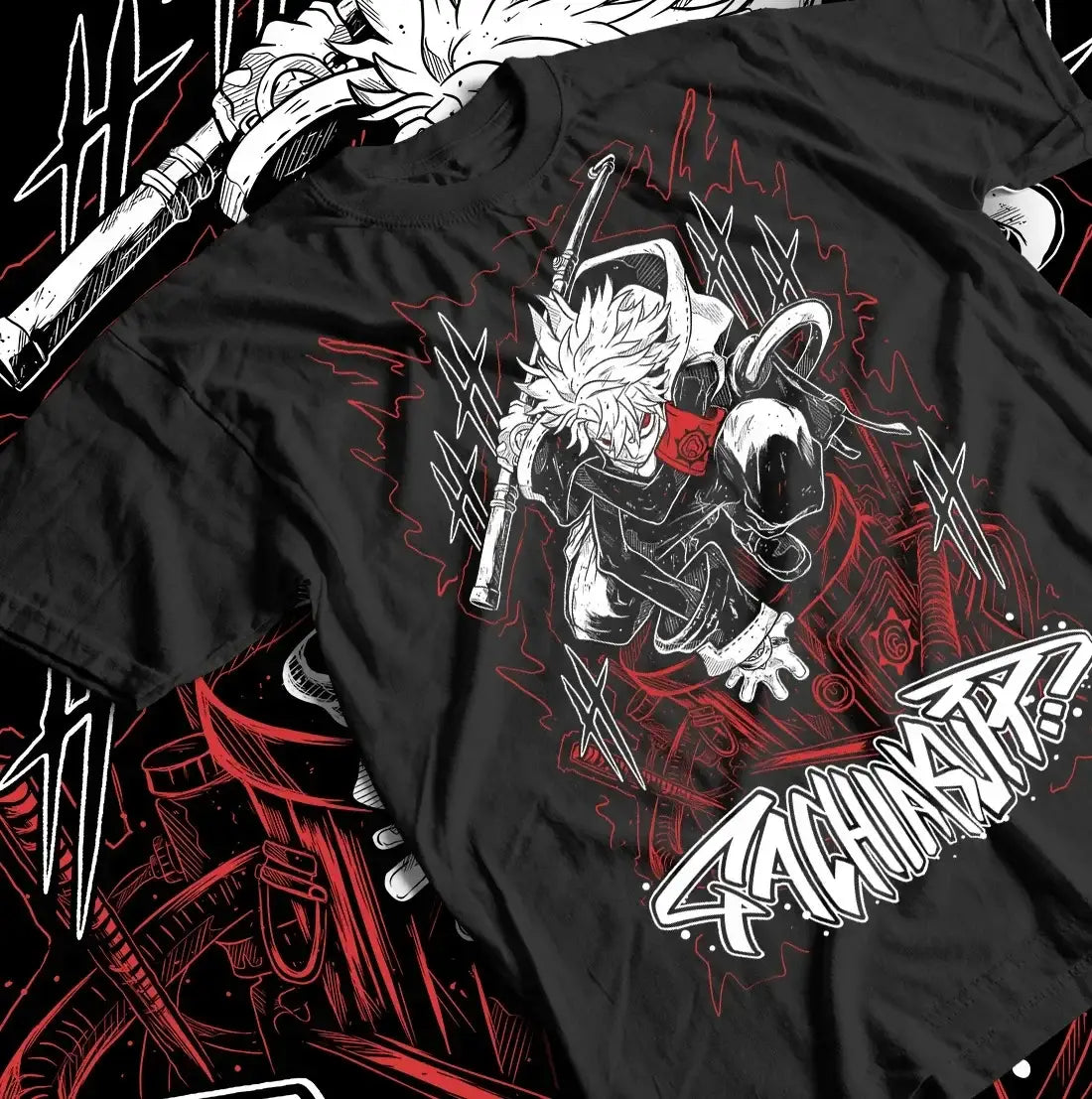 T-shirt Manga Anime Gachiakuta Coton