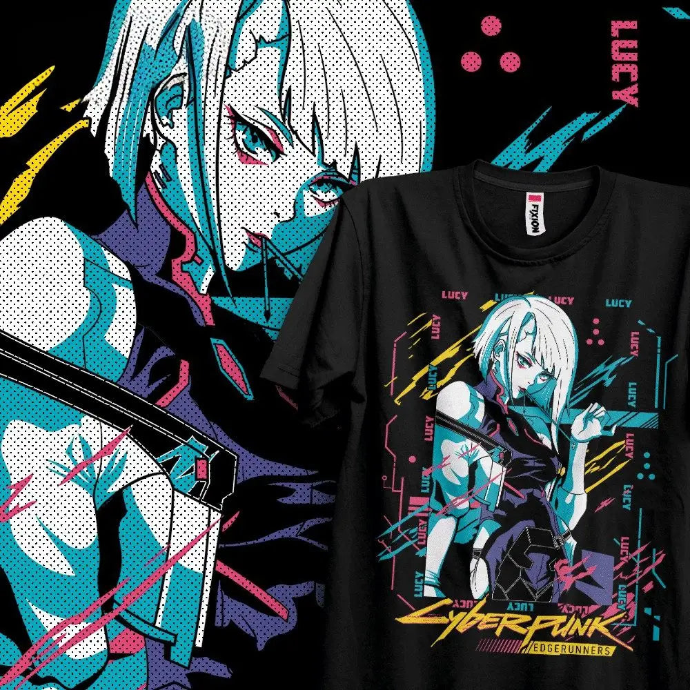 T-shirt Manga Cyberpunk Edgerunners