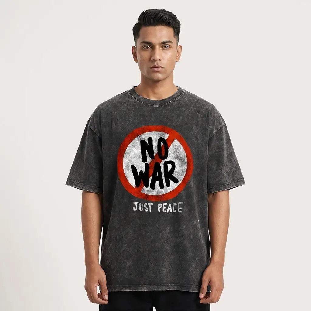 T-shirt No War Just Peace
