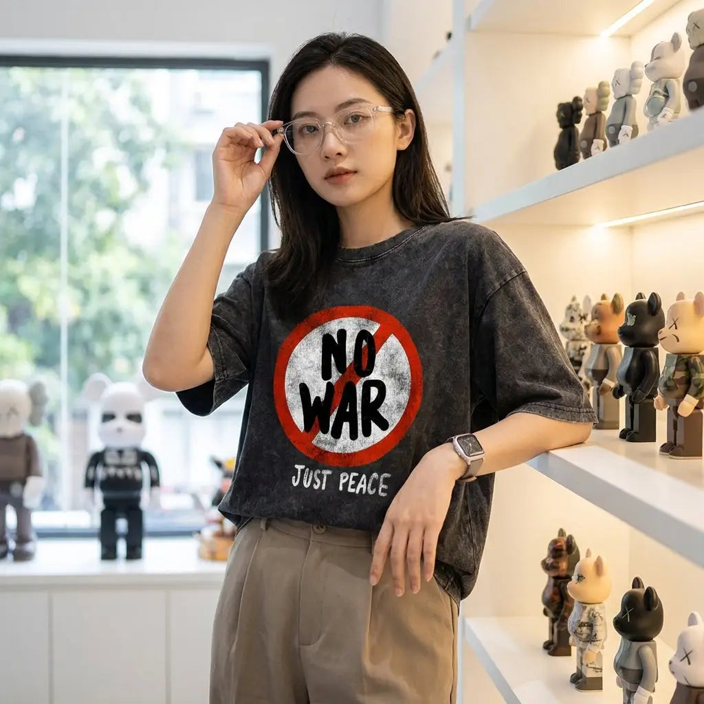 T-shirt No War Just Peace