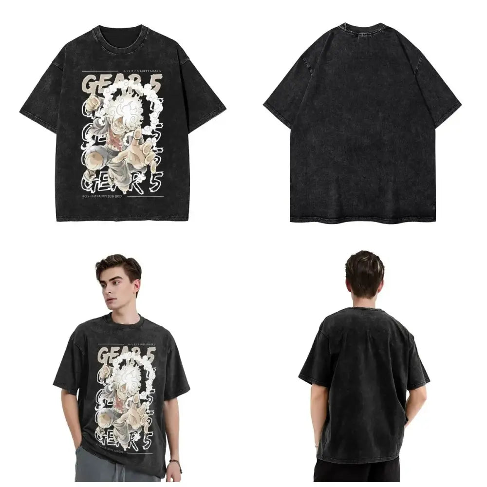 T-Shirt One Piece Luffy Gear V