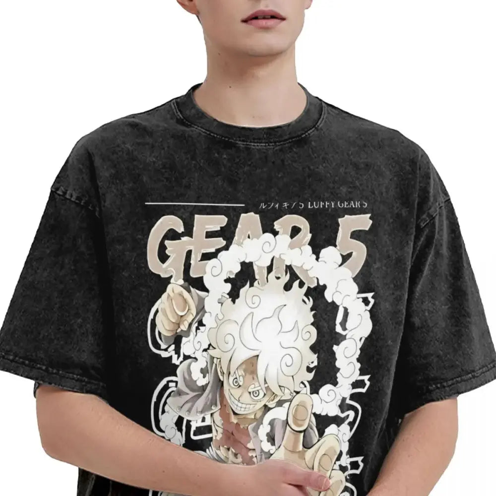 T-Shirt One Piece Luffy Gear V