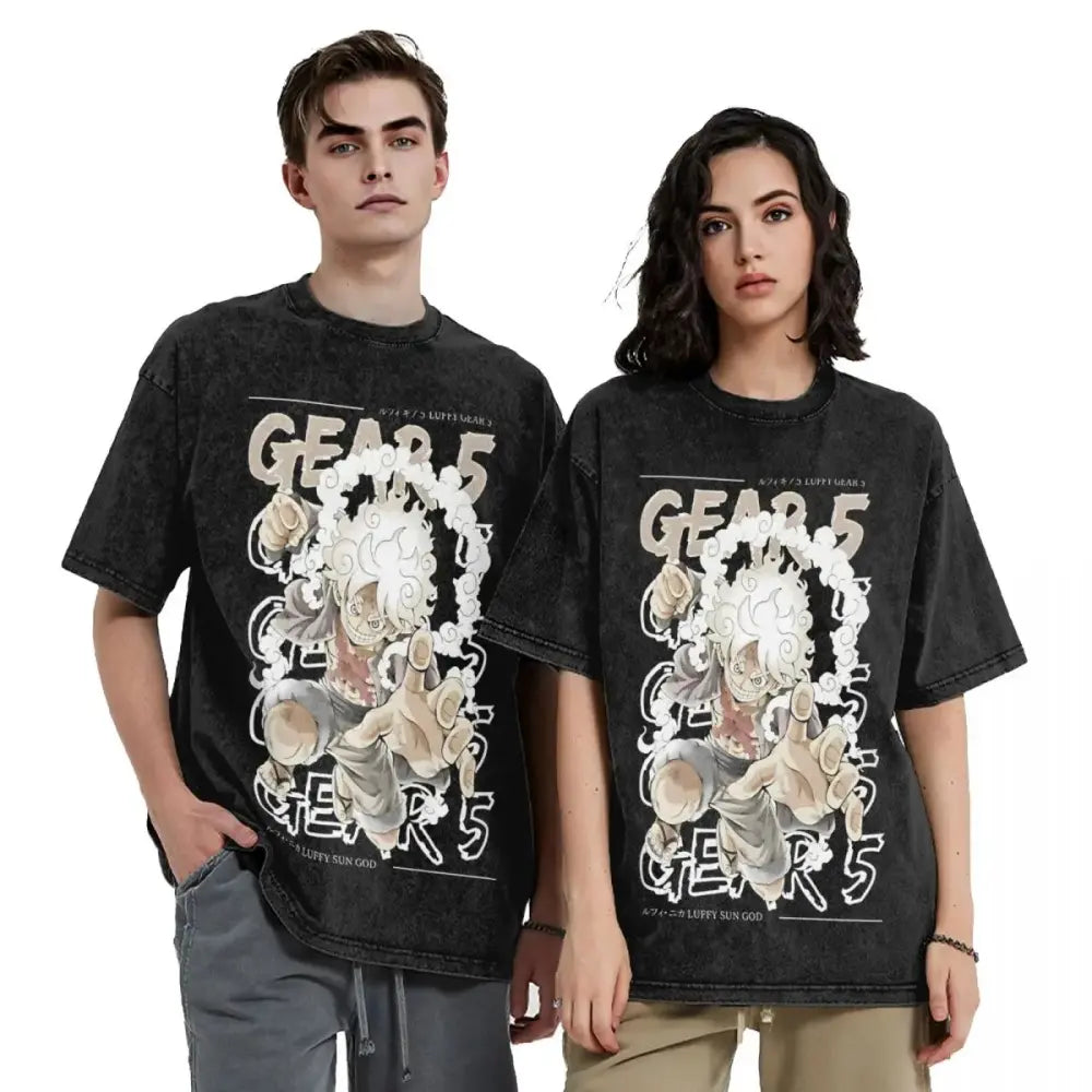 T-Shirt One Piece Luffy Gear V