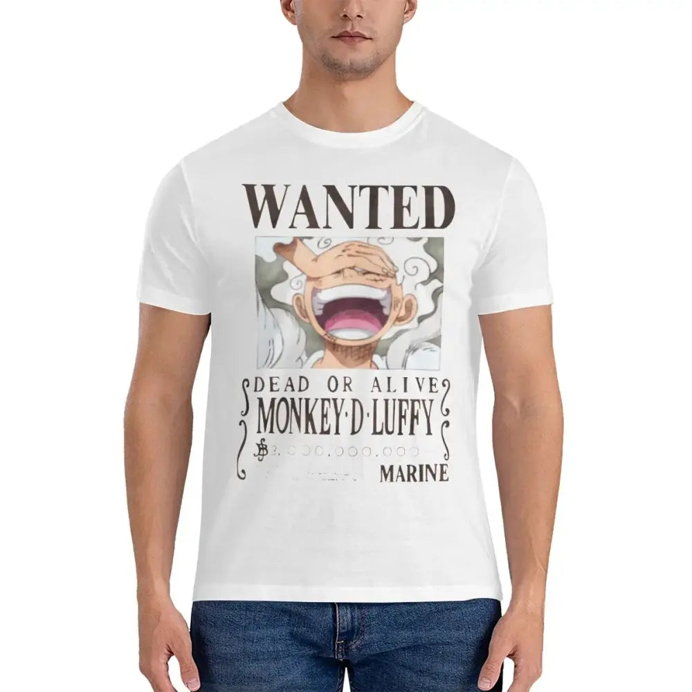 T-Shirt One Piece Wanted Monkey D. Luffy Nika