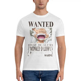 T-Shirt One Piece Wanted Monkey D. Luffy Nika