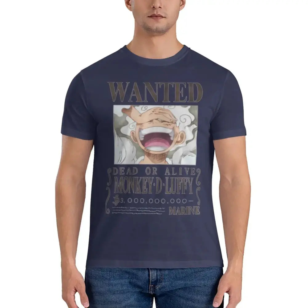 T-Shirt One Piece Wanted Monkey D. Luffy Nika