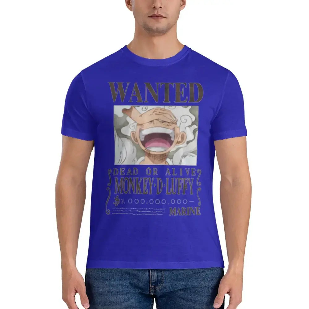 T-Shirt One Piece Wanted Monkey D. Luffy Nika