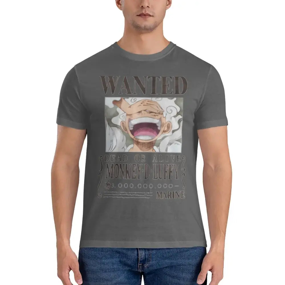 T-Shirt One Piece Wanted Monkey D. Luffy Nika