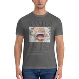T-Shirt One Piece Wanted Monkey D. Luffy Nika