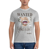 T-Shirt One Piece Wanted Monkey D. Luffy Nika