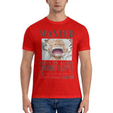 T-Shirt One Piece Wanted Monkey D. Luffy Nika