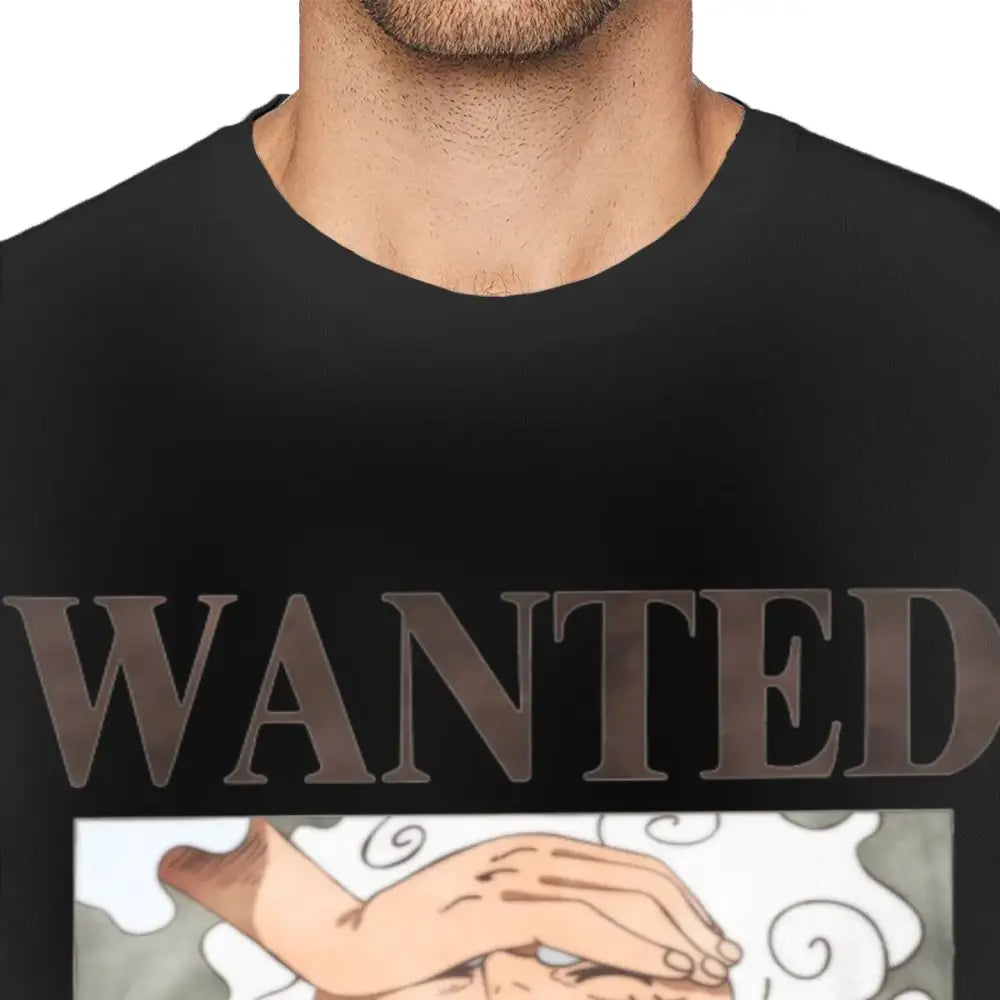 T-Shirt One Piece Wanted Monkey D. Luffy Nika