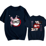 T-Shirt Oversized Nezuko & Tanjiro Kamado Demon Slayer