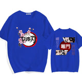 T-Shirt Oversized Nezuko & Tanjiro Kamado Demon Slayer