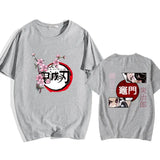 T-Shirt Oversized Nezuko & Tanjiro Kamado Demon Slayer