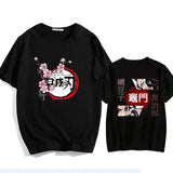 T-Shirt Oversized Nezuko & Tanjiro Kamado Demon Slayer