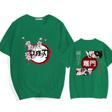 T-Shirt Oversized Nezuko & Tanjiro Kamado Demon Slayer