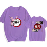 T-Shirt Oversized Nezuko & Tanjiro Kamado Demon Slayer