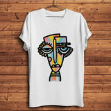 T-shirt Picasso style pop Art