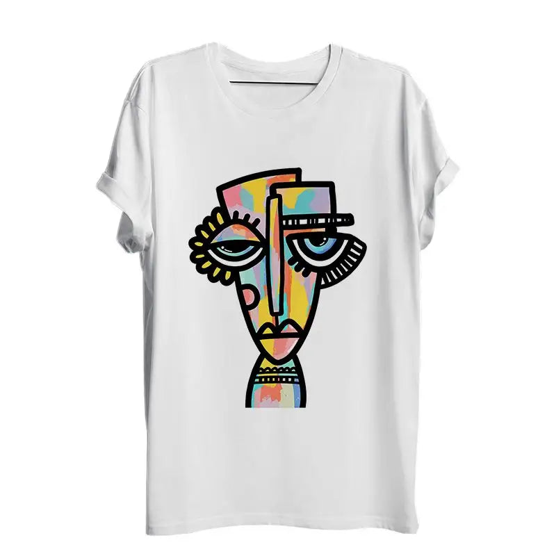 T-shirt Picasso style pop Art
