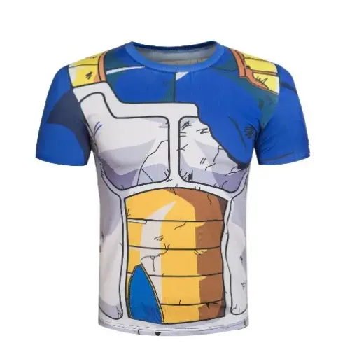 T-shirt serré Dragon Ball Z Guerrier de l'espace