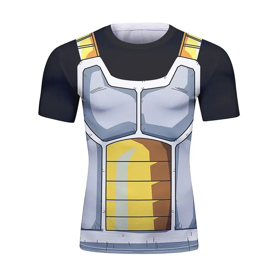 T-shirt serré Dragon Ball Z Guerrier de l'espace