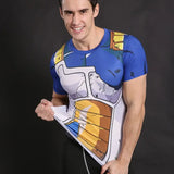 T-shirt serré Dragon Ball Z Guerrier de l'espace