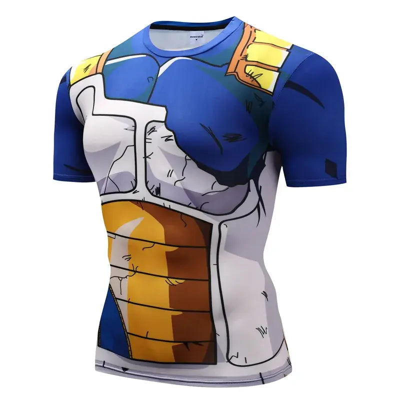 T-shirt serré Dragon Ball Z Guerrier de l'espace