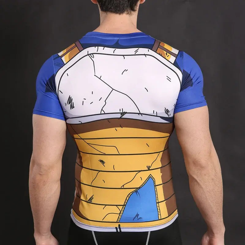 T-shirt serré Dragon Ball Z Guerrier de l'espace