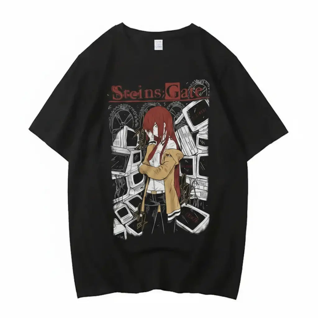 T-Shirt Steins Gate Kurisu Makise Girl