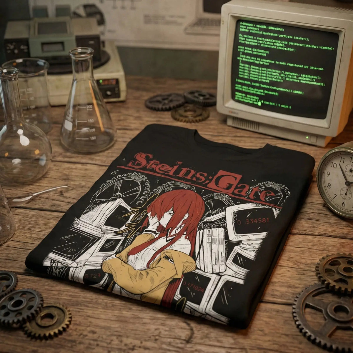 T-Shirt Steins Gate Kurisu Makise Girl