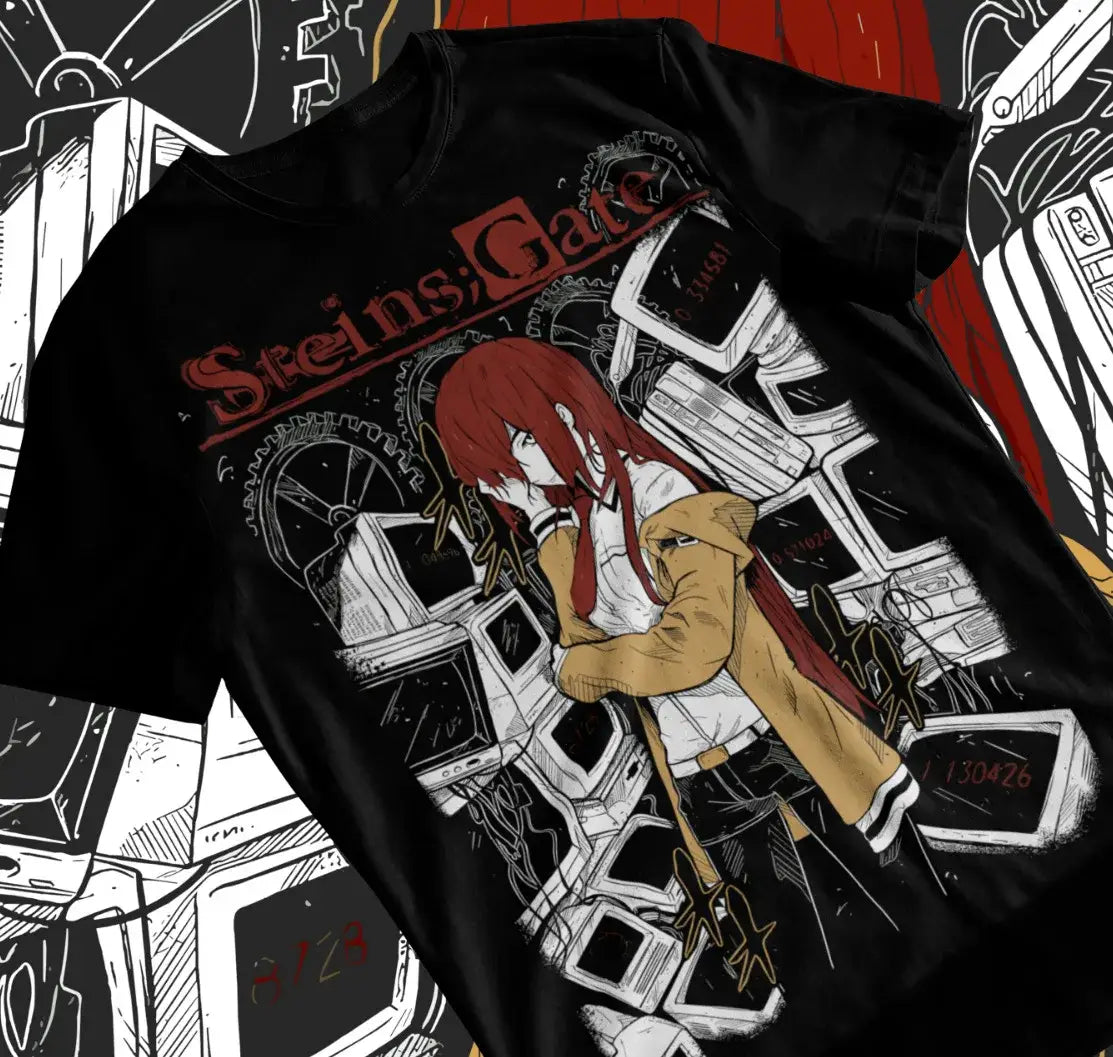 T-Shirt Steins Gate Kurisu Makise Girl