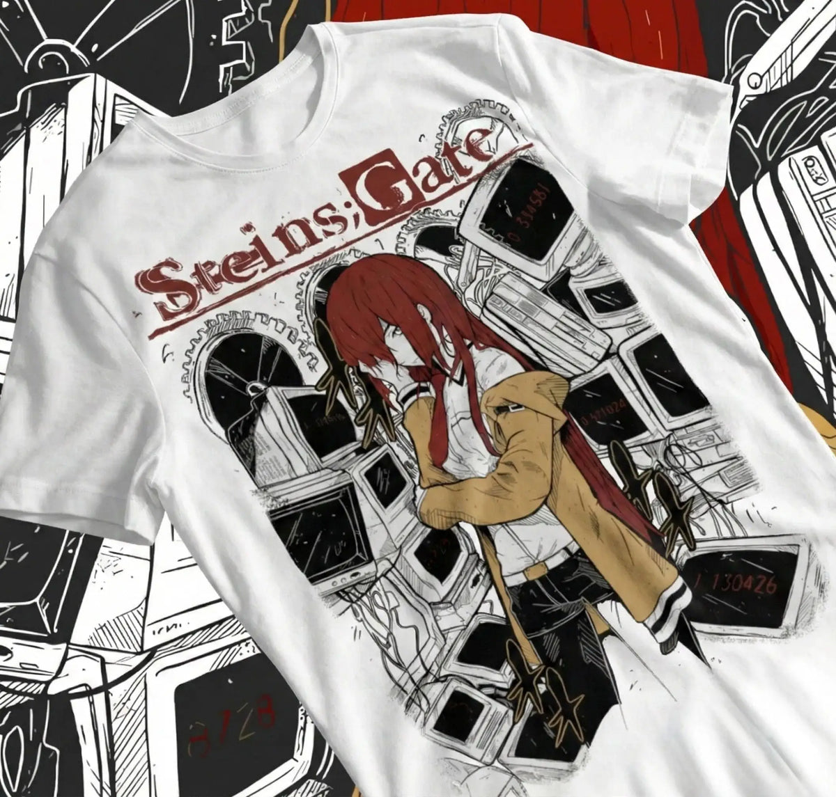 T-Shirt Steins Gate Kurisu Makise Girl