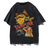 T-shirt Coton Vampire Chat