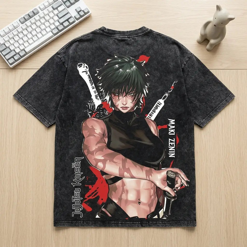 T-shirt Anime Zenin Maki