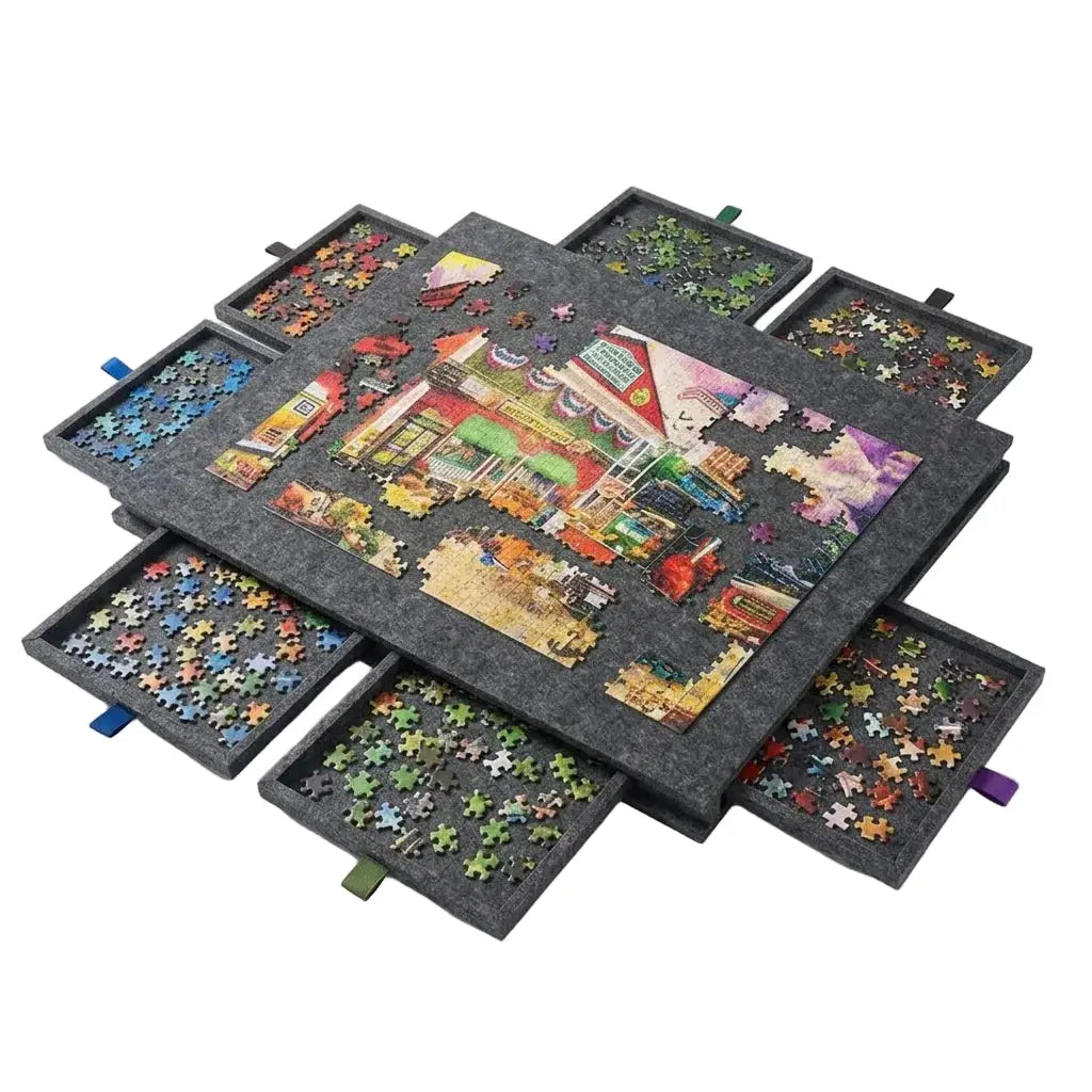 Table de rangement pour puzzles