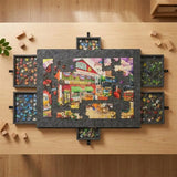 Table de rangement pour puzzles