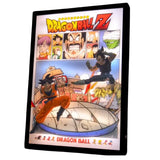 Tableau led 3D DBZ avec Figurine Goku vs Vegeta Décoration Dragon Ball Z