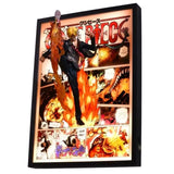Tableau Led 3D One Piece avec Figurine Sanji Décoration One Piece