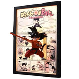 Tableau Led Dragon Ball avec figurine Goku enfant Décoration Canvas Dragon Ball