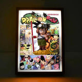 Tableau Led Dragon Ball avec figurine Goku enfant Décoration Canvas Dragon Ball