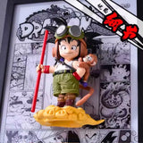 Tableau Led Dragon Ball avec figurine Goku enfant Décoration Canvas Dragon Ball