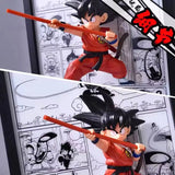 Tableau Led Dragon Ball avec figurine Goku enfant Décoration Canvas Dragon Ball