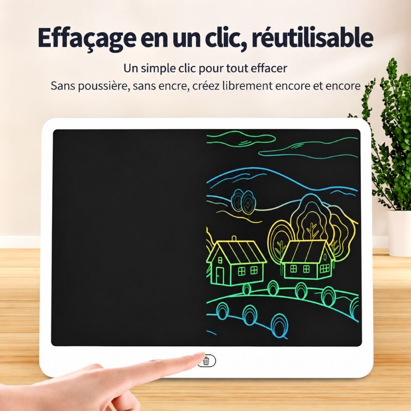 Tablette d’Écriture LCD Enfant Réutilisable | MagicPad