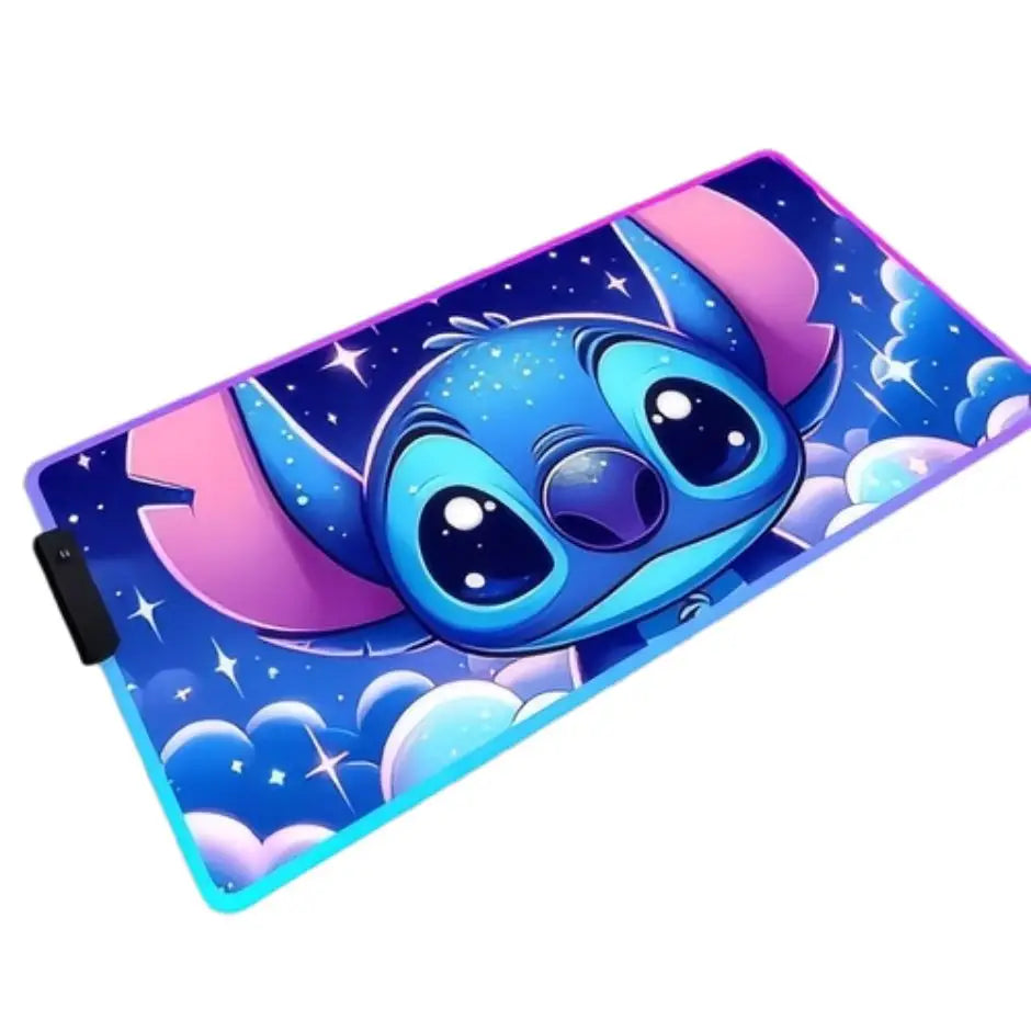 Tapis de souris LED RGB Stitch Nuage