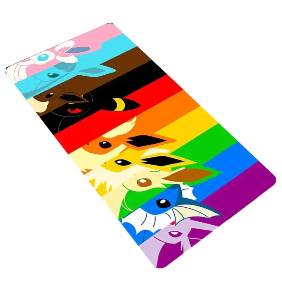 Tapis de souris XXL Pokemon Arc en Ciel