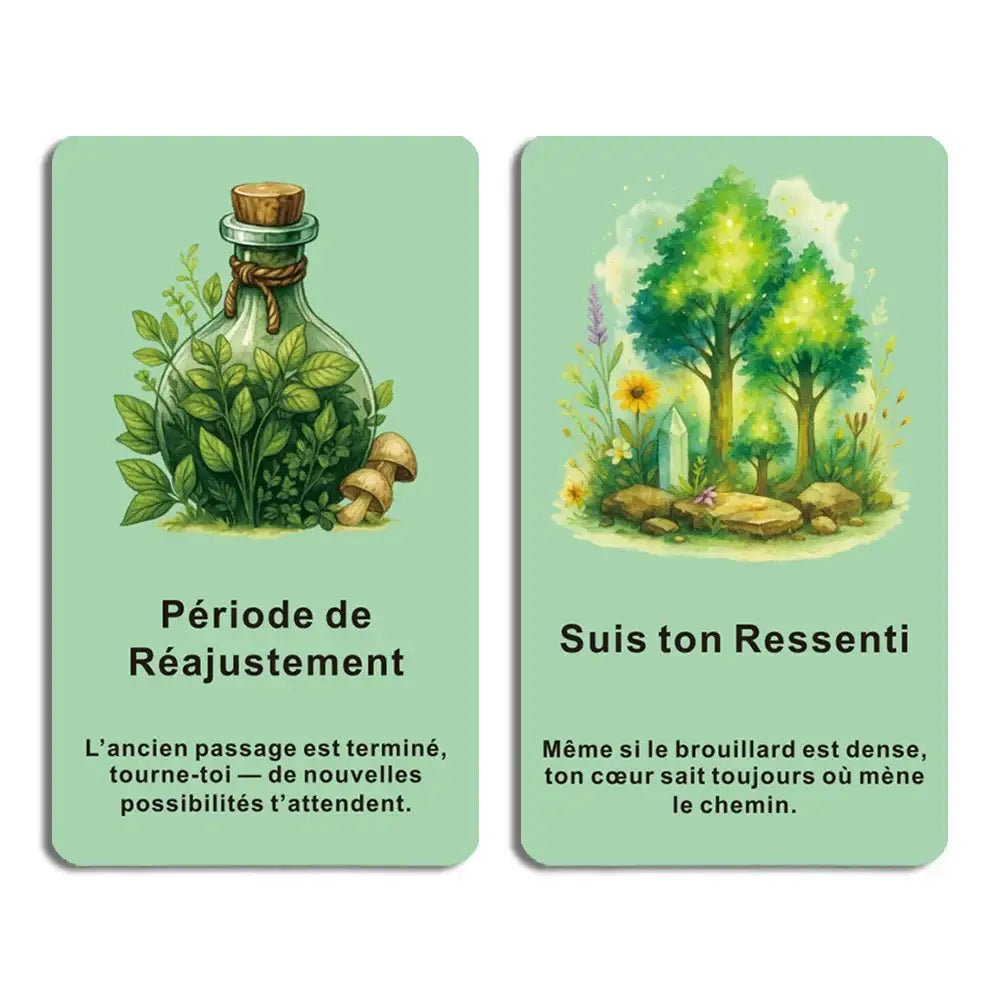 Cartes Tarot français Messages Mystérieux